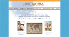 Desktop Screenshot of lightravels.com